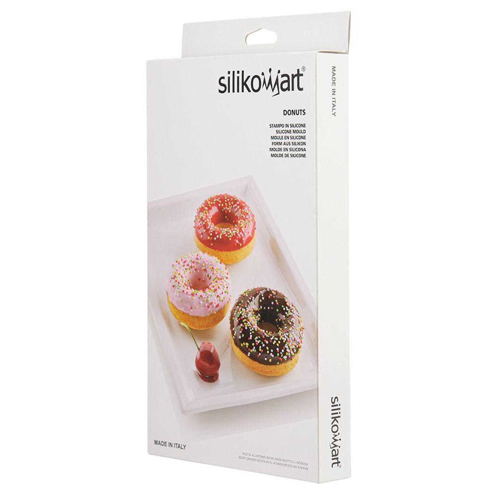 Silikomart Форма для приготовления пончиков Donuts ?7,5 см силиконовая