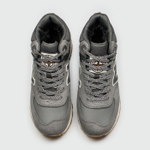 Кроссовки New Balance 574 Mid Grey / White with Fur Wmns