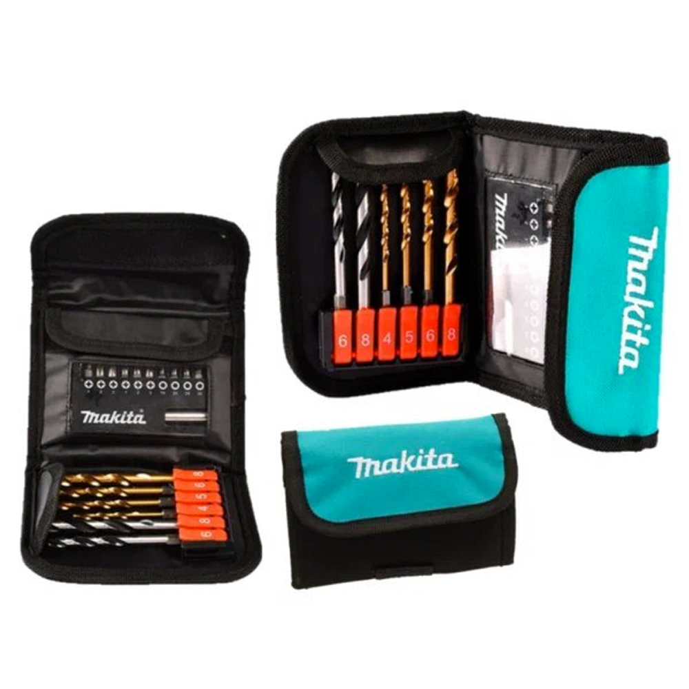 Набор насадок, 17 шт. Makita D-31762 38 шт.