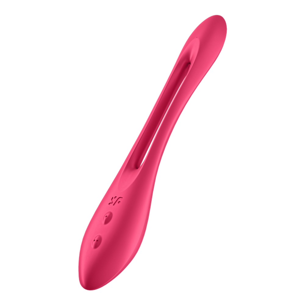 Вибромассажер Satisfyer Elastic Joy, красный