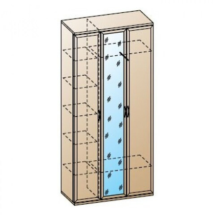 ШК-1031 Карина Шкаф для одежды и белья