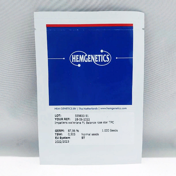 Бальзамин Уоллера BALANCE ROSE STAR – фото 2