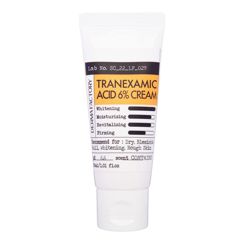 [Derma Factory] Tranexamic acid 6% cream - Крем с 6% транексамовой кислотой, 30 мл