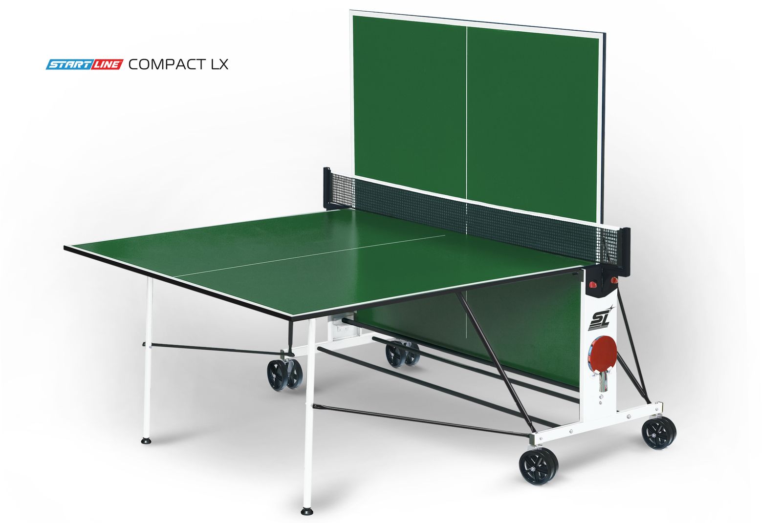 Стол теннисный Start line Compact LX GREEN фото №11