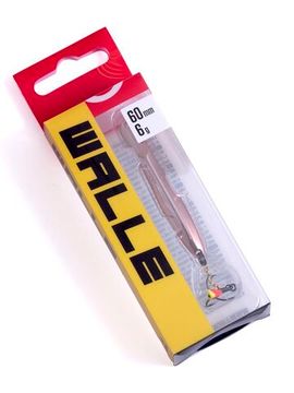 Блесна вертикальная зимняя Lucky John WALLE с цепочкой и тройником  60мм CS блистер