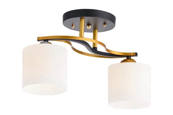 06330/2 BLACK+GOLD (4) Люстра (RL)