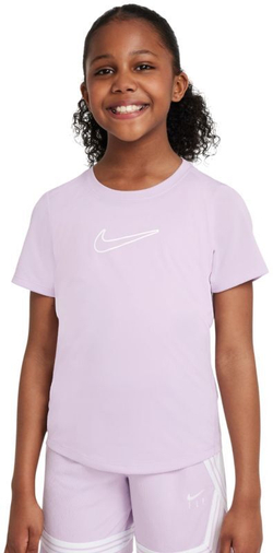 Футболка для девочки Nike Kids One Fitted Dri-Fit Short Sleeve - Pink