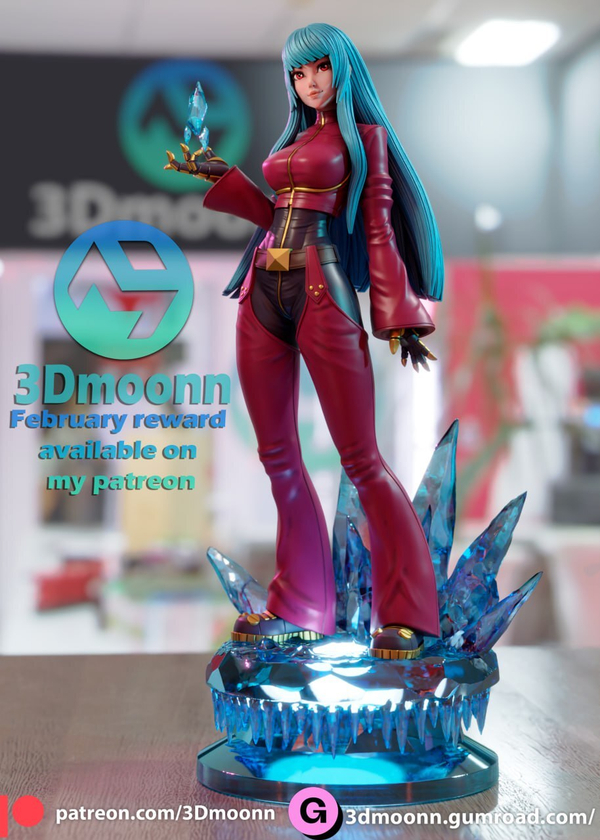 Кула Даймонд Король бойцов Фигурка Kula Diamond King of Fighters