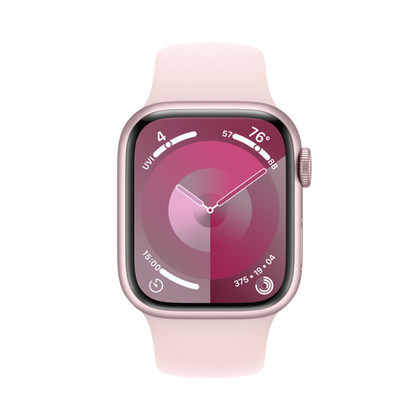 Apple Watch Series 9 45 мм, корпус из алюминия цвета «розовый»
