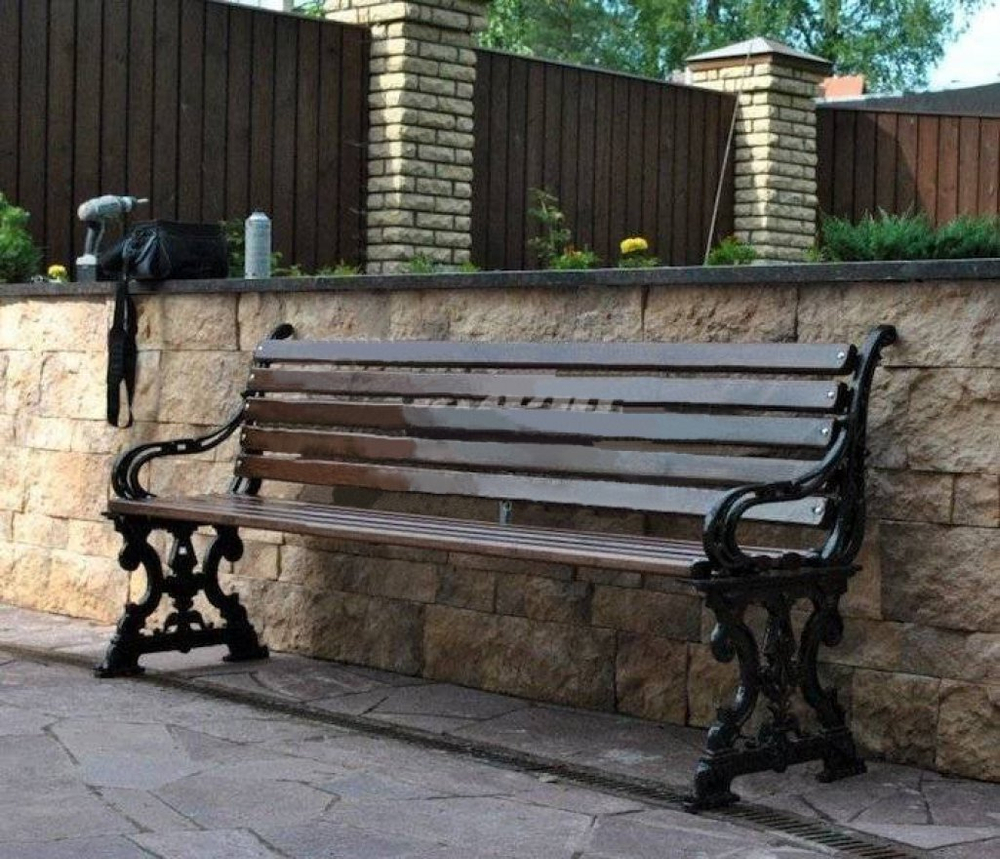 Скамейка чугунная Ампир
