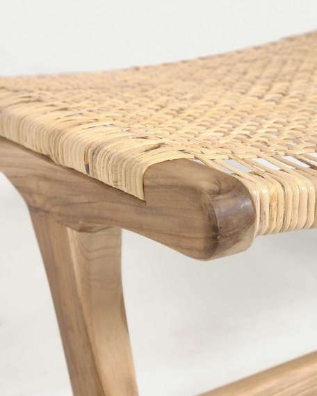 Кресло Beida из массива тика