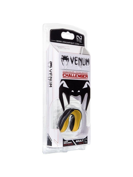 Капа боксерская Venum Challenger Black/Yellow
