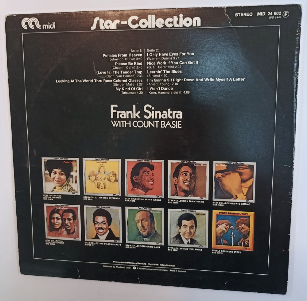 Frank Sinatra With Count Basie Frank Sinatra With Count Basie (Germany 1973)