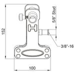 Зажим KUPO KCP-360B ALLI CLAMP