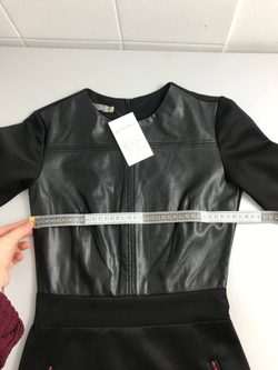 Платье комбинированное 40-42 размер