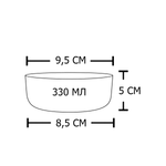 Миска "efox" с креплением для клеток и вольеров