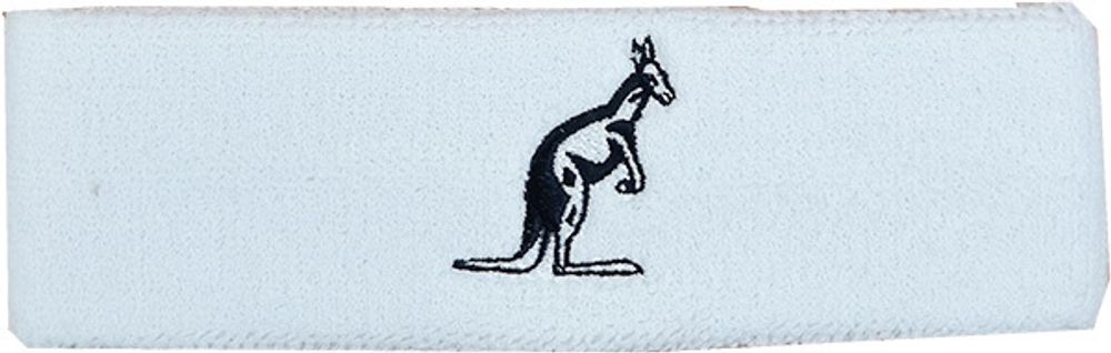 Повязка на голову теннисная Australian Microfiber Band - bianco