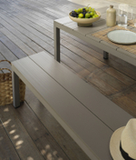 Скамейка металлическая Nardi Rio Bench, тортора