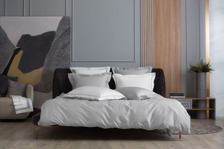 Наволочки 2шт 50х90 German Grass Alpine Ash Grey Allure с широким кантом