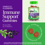 21st Century, VitaJoy® Sambucus, жевательные мармеладки с витамином C и цинком, со вкусом ягод, 60 жевательных таблеток