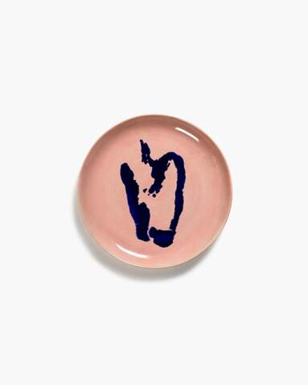 Набор десертных тарелок Delicious Pink Pepper Blue Feast, 22.5 см (2 шт.)