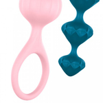 Набор анальных стимуляторов Love Beads от Satisfyer разноцветные (2 шт)