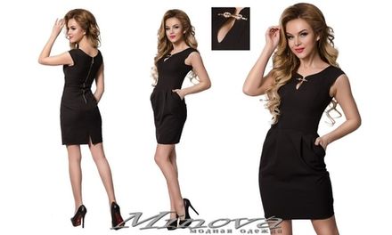 Платье 8543 (черный) Minova