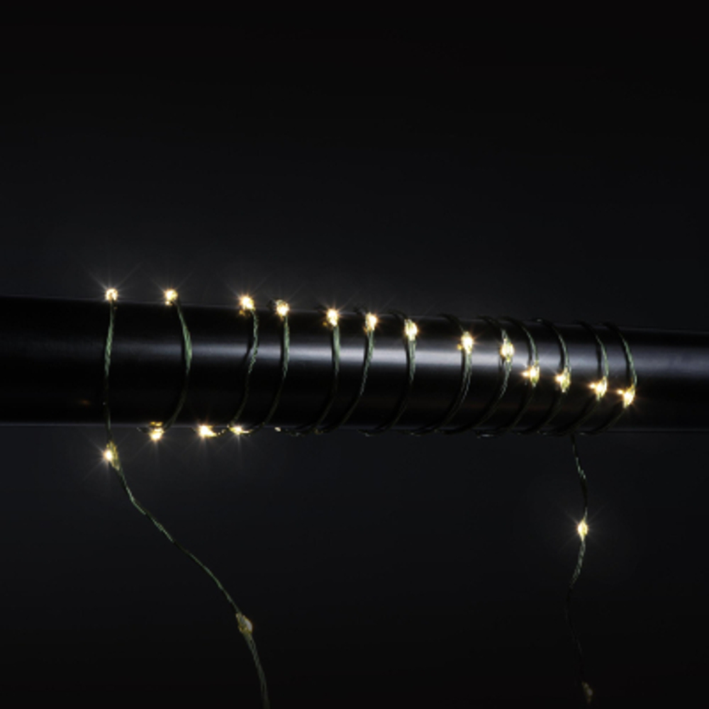 Электрогирлянда Best Technology зелёная тёплый белый 1440 Led