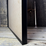 Рамка металлическая 555х555 с МДФ для мозаики черная