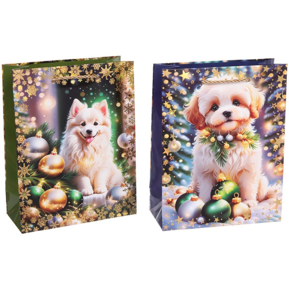 Пакет подарочный «Милые животные» 18*23*8 см, микс