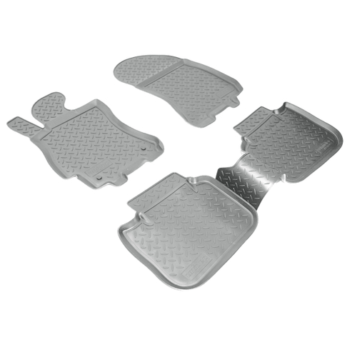Ковры в салон Norplast/Unidec для Subaru Outback (2010-)Полиуретан,Серый, арт.NPL-Po-84-57-G