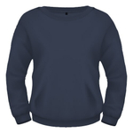 СВИТШОТ ЖЕНСКИЙ ФЛИС, 280 гр, темно-синий, M-301_46 (М)