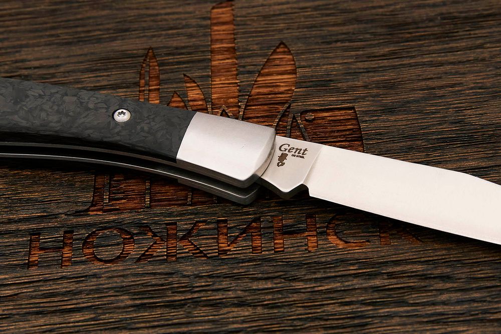 Нож складной Kizlyar Supreme Gent, клинок 82мм, сталь D2