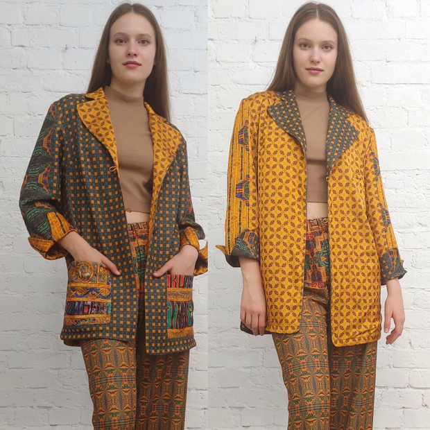 Двусторонний жакет "Ирландская легенда", по мотивам Келлской книги