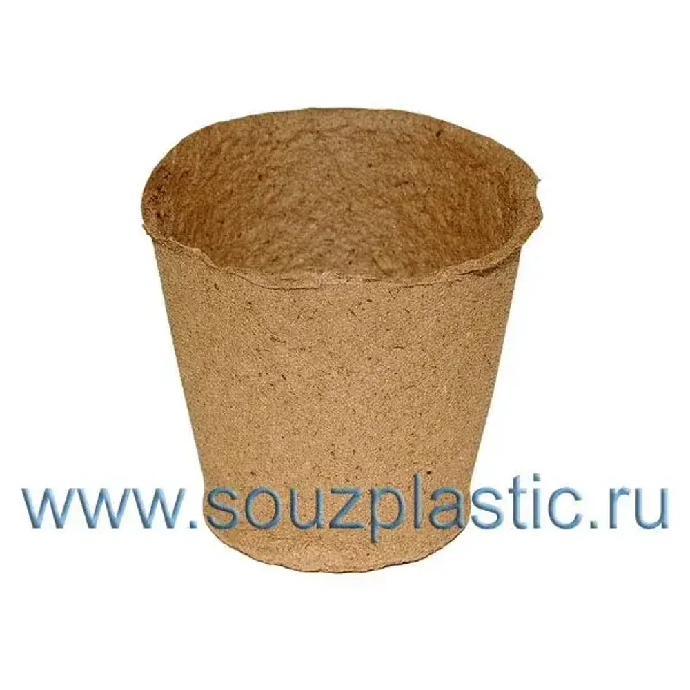 Торфяной горшочек 60*60 круглый (комплект 400 шт)