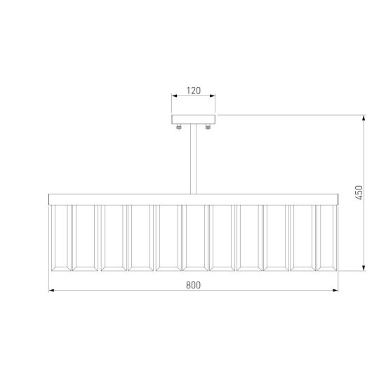 358/8 / потолочный светильник