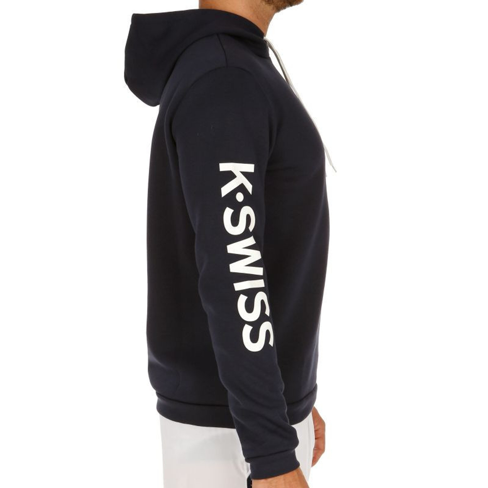 Мужская теннисная кофта K-Swiss Promo Hoody M - небесный