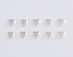 GS6891 Соединитель угловой COB RGB 12/24V для лент 10mm (4 конт.) (10шт)