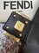 Сумка из кожи Fendi Baguette черный