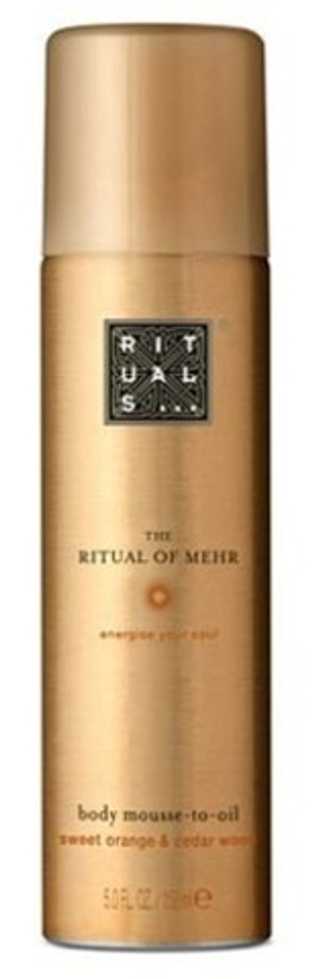 The Ritual of Mehr Body Mousse to Oil