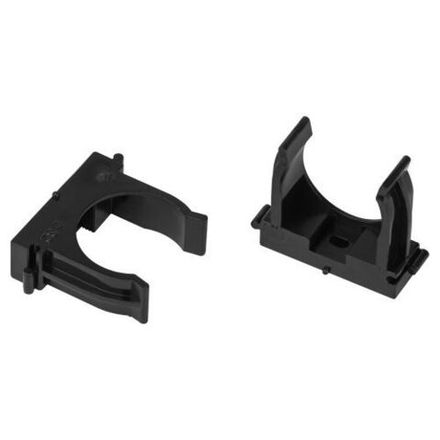 Держатель для труб (клипса) d32мм для прямого монтажа CLIP-32-B-MP черн. (уп.50шт) Эра Б0062032