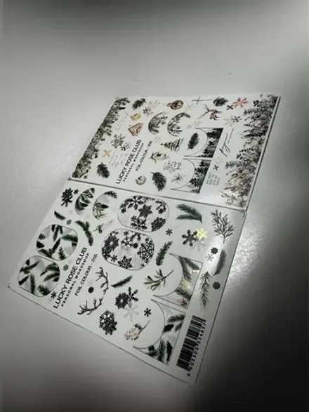 Набор слайдеров 2 шт для длинных ногтей 255, 256