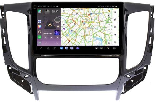 Магнитола для Mitsubishi L200 2015-2019 (климат), Pajero Sport 3 2016-2023 (МКПП), FIAT Fullback - Kuberg OL-9567-2 QLed+2K, Android 13, Быстрейшая, CarPlay, 4G SIM-слот