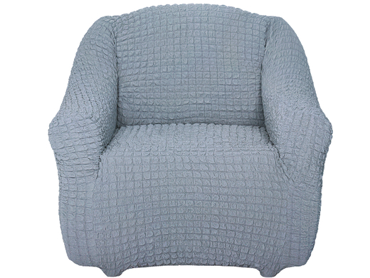 Чехол на кресло без оборки Модерн, цвет Серый