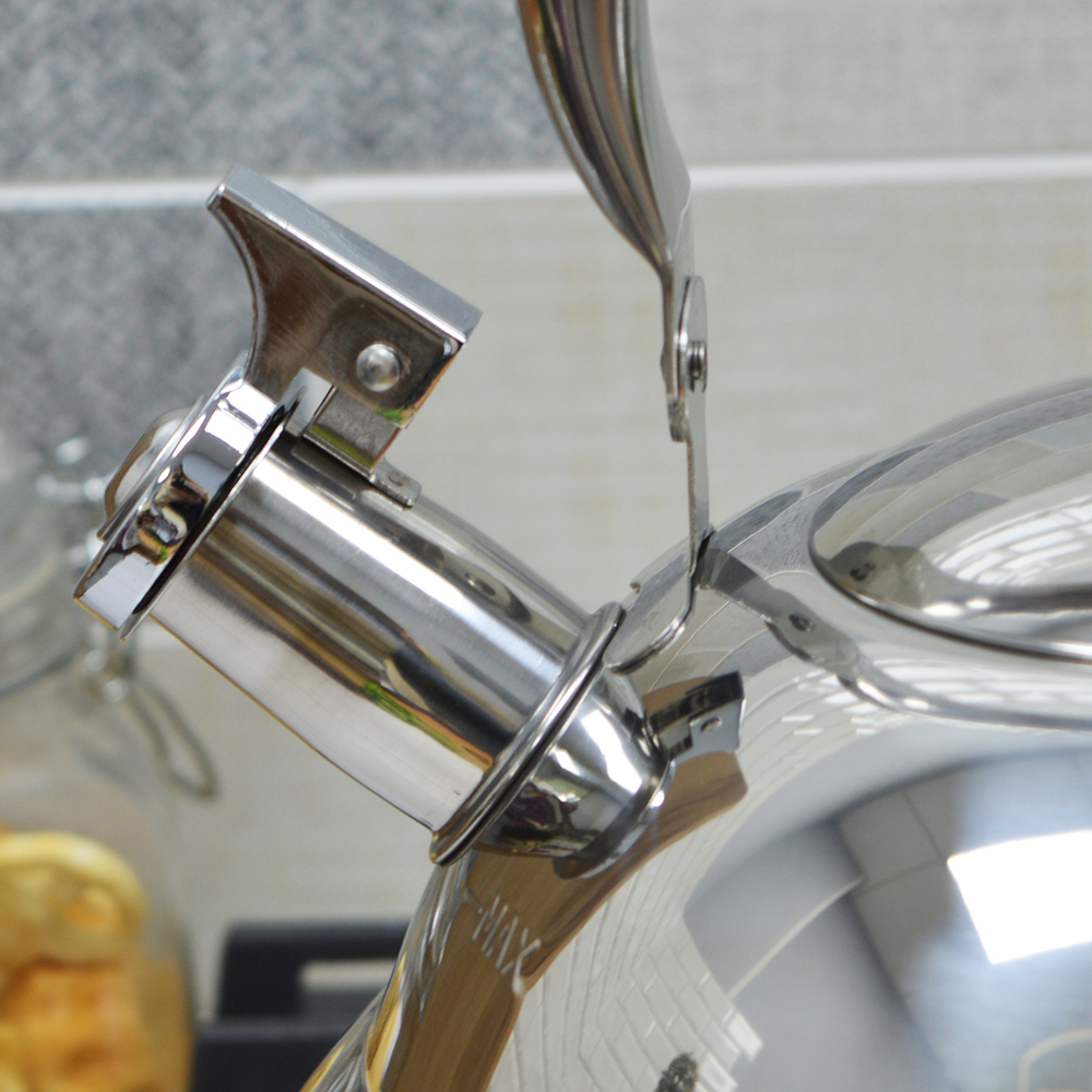 Чайник 5л нерж со свистком, индукция