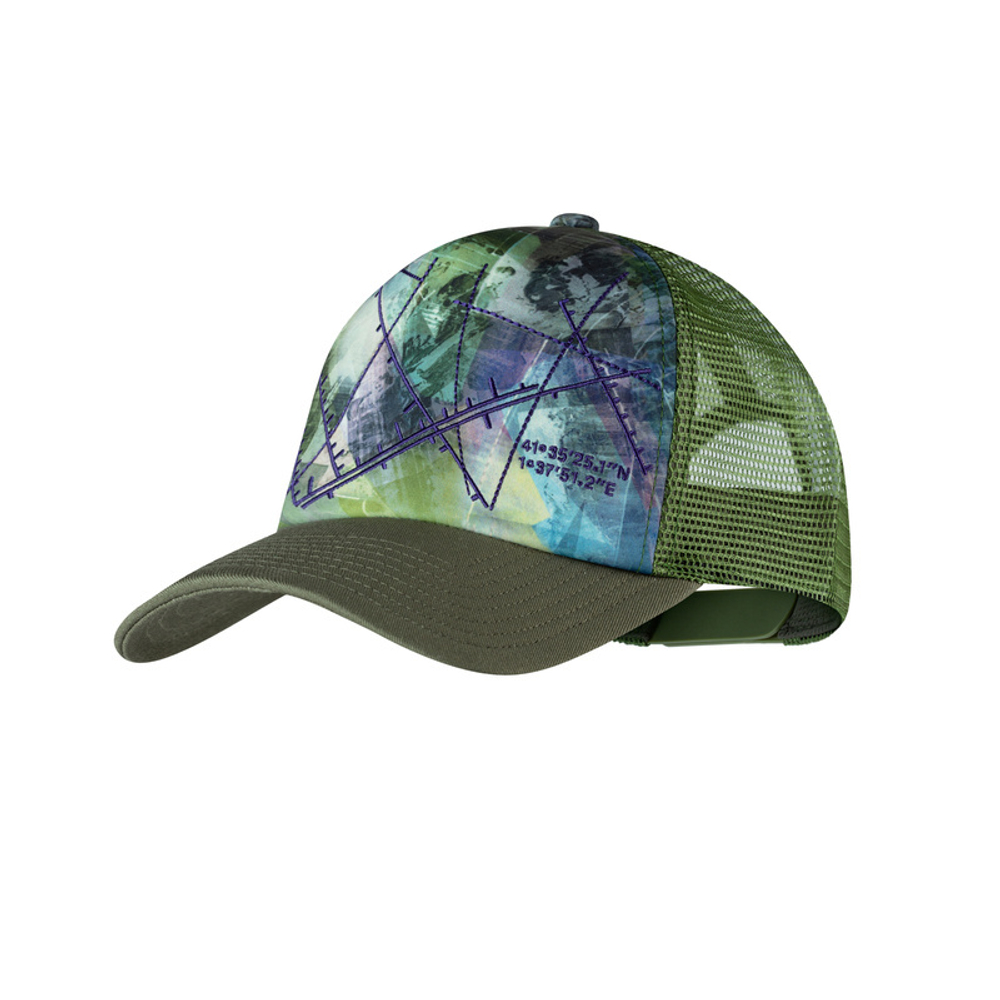 Кепка Buff Trucker Cap Campast Green (US:L/XL)