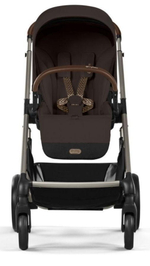 Коляска Cybex Balios S Lux TPE complete Cloud G Lava Grey Base G 4 в 1 Chocolate Brown с дождевиками