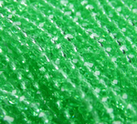 БП020НН23 Хрустальные бусины "рондель", цвет: светло-зеленый прозрачный, 2х3 мм, кол-во: 95-100 шт.