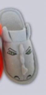 Тапочки домашние женские «Дракоша», цвет серый, верх-флис, подклад-флис, р. 40