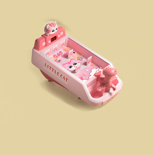 Игровой автомат PinBall, розовый